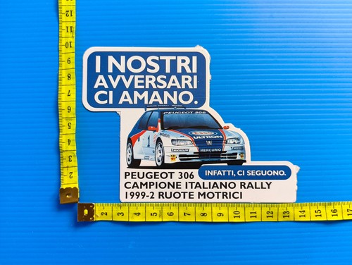 Adesivo peugeot 306 campione - adesivo,