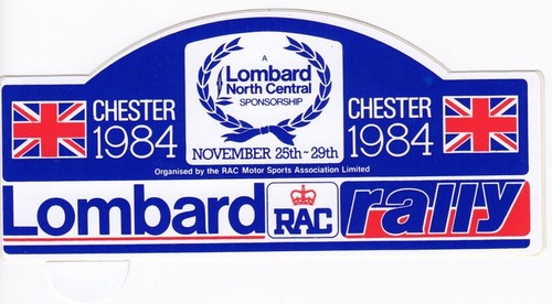 Adesivo lombard rac rally - lombard,