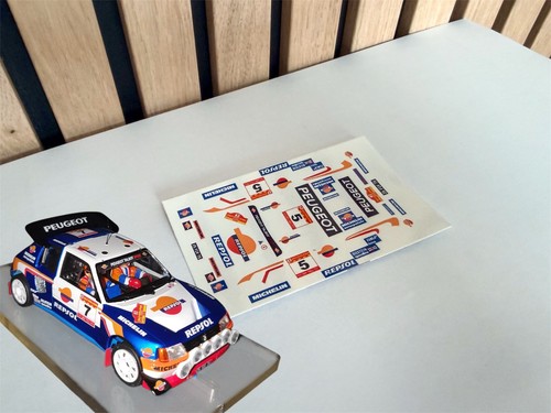 Decalcomanie peugeot 205 t16 - decalcomanie,