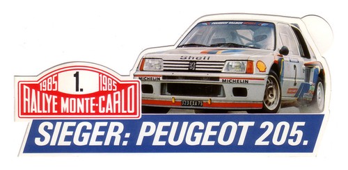 Adesivo peugeot 205 epoca - adesivo,